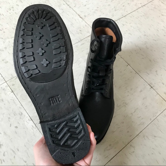 FRYE Tyler lace up combat boot - Picture 7 of 9